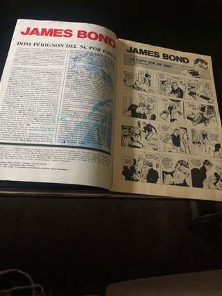 Cómic antiguo James Bond número 7