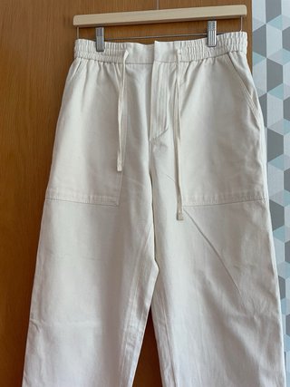 Pantalón crudo de algodón