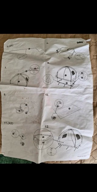 Tienda campaña 2 personas