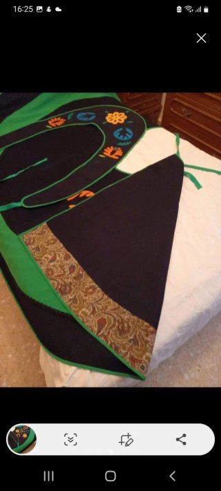Traje regional talla 50 bordado a mano