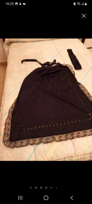 Traje regional talla 50 bordado a mano
