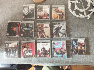 Lote 11 juegos PS3
