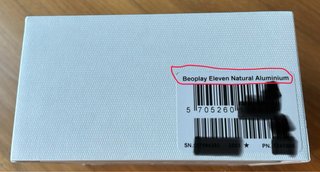 B&O Beoplay Eleven Aluminio Natural. 100% NUEVOS