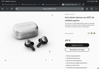 B&O Beoplay Eleven Aluminio Natural. 100% NUEVOS