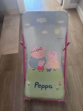 Silla infantil Peppa Pig