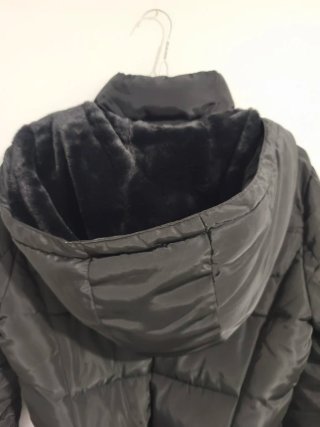 Piumino Guess nero con cintura