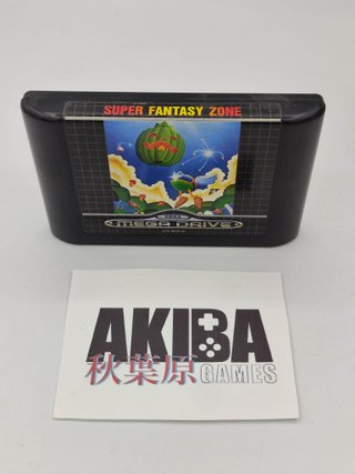 Super Fantasy Zone Mega Drive PAL