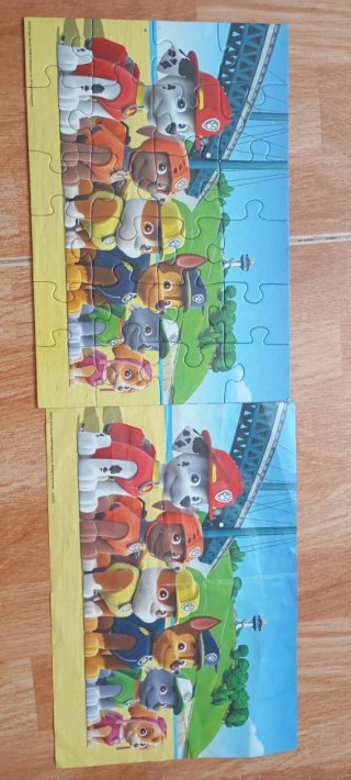 Puzzle Paw Patrol.