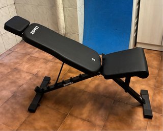 Banco de pesas ajustable reclinable ZIPRO