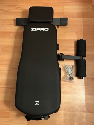Banco de pesas ajustable reclinable ZIPRO