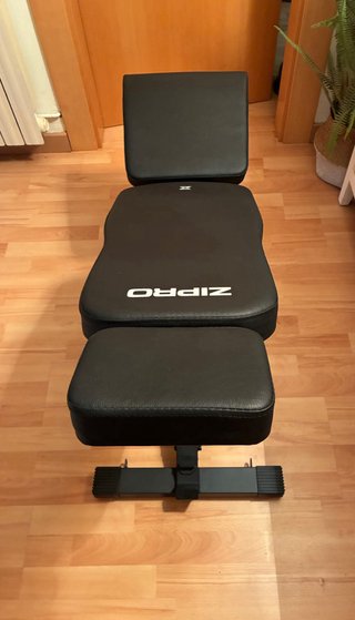 Banco de pesas ajustable reclinable ZIPRO