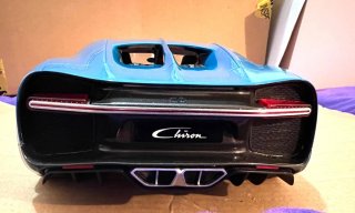 Bugatti Chiron Kyosho 1:12 Azul/Blanco