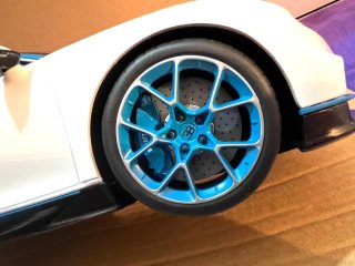 Bugatti Chiron Kyosho 1:12 Azul/Blanco