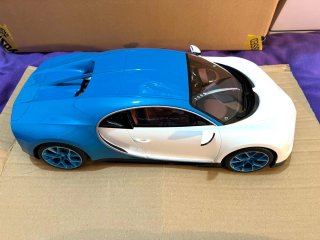 Bugatti Chiron Kyosho 1:12 Azul/Blanco