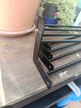 Patas metálicas para mesa (Set de 4)