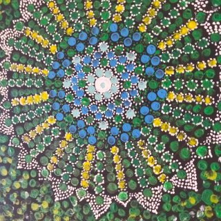Quadro Mandala indiano decorativo