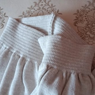 Conjunto de lana beige