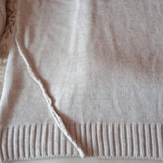 Conjunto de lana beige