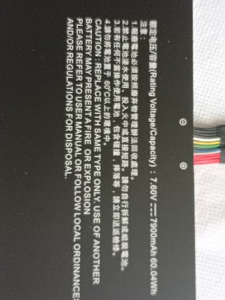 Batería Xiaomi Mi Notebook Pro 15.6