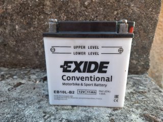 Batería Exide EB10L-B2 11Ah 12V Moto Suzuki