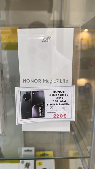 Honor Magic 7 Lite 5G 512GB Negro