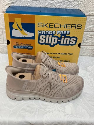 Skechers Slip-ins Beige Donna