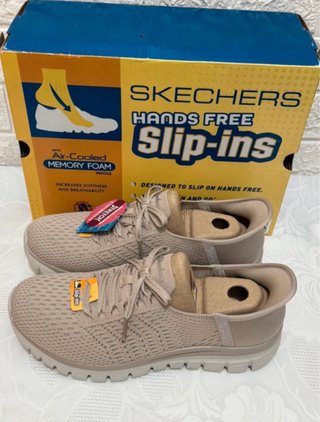 Skechers Slip-ins Beige Donna