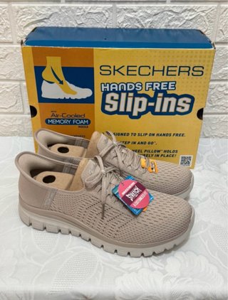 Skechers Slip-ins Beige Donna