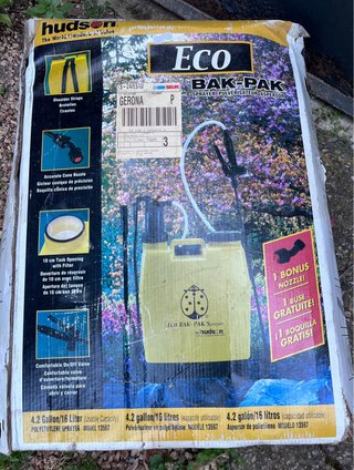 Pulverizador Mochila Amarillo Eco Bak-Pak