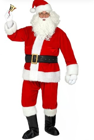 Disfraz Papá Noel Talla Única (Para adulto)