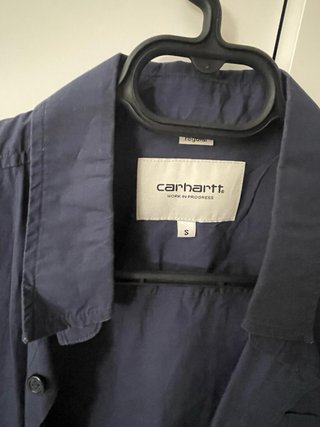 Camisa Carhartt Azul Manga Corta