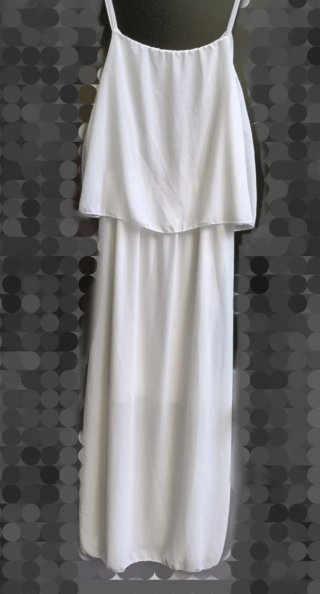 Vestido largo de tirantes