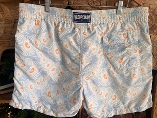 Bañador Vilebrequin Azul y Naranja