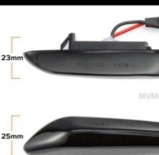 Intermitentes Led Dinámicos para BMW Cristal Negro