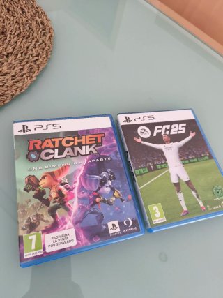 PS5 Ratchet & Clank y FC25