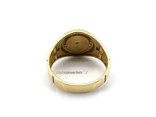 anillo oro 18k con piedra con circonita
