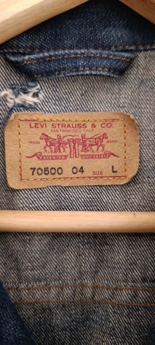 Chaleco vaquero Levi's cortado Talla L