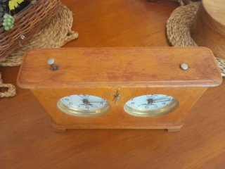 Reloj Ajedrez soviético Madera 1960s