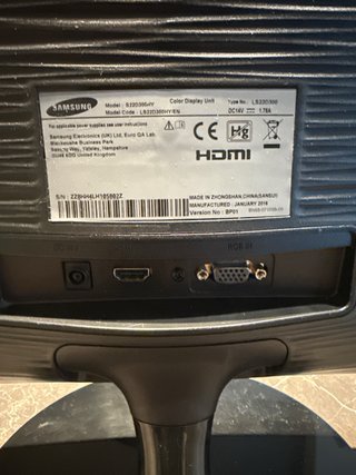 Monitor Samsung 1080p 60Hz