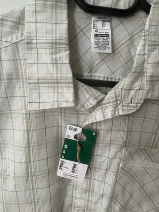 Camisa Forclaz manga corta cuadros S