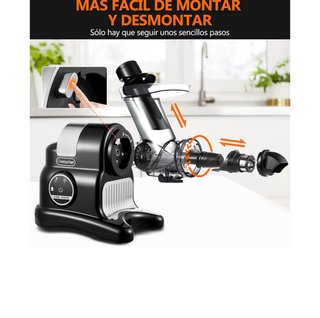 Extractor de Zumos AMZCHEF 150W Negro