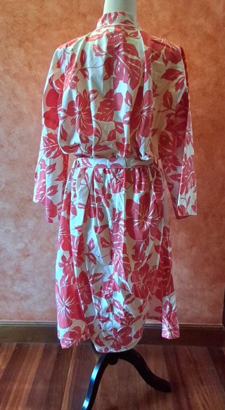 Kimono Pierre Cardin floral talla única