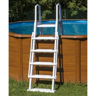 Escalera piscina Gre Resina modelo L4LP. Nueva
