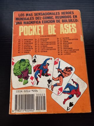 Pocket de Ases n 25 (Flash Gordon)