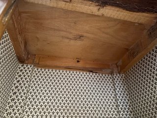 Coppia comodini vintage legno Anni 70