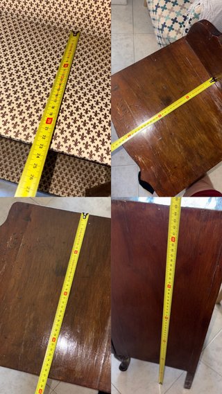 Coppia comodini vintage legno Anni 70