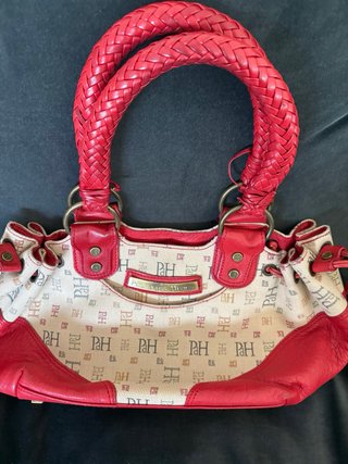 Bolso Pedro del Hierro Beige y Rojo