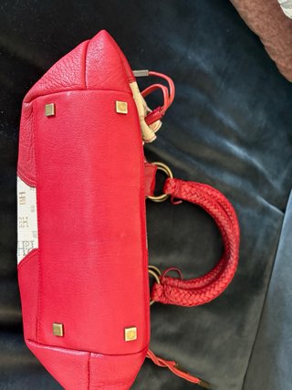 Bolso Pedro del Hierro Beige y Rojo