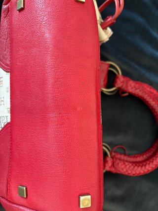 Bolso Pedro del Hierro Beige y Rojo
