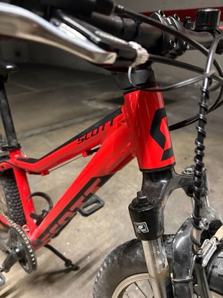 Bicicleta Infantil Scott Roja